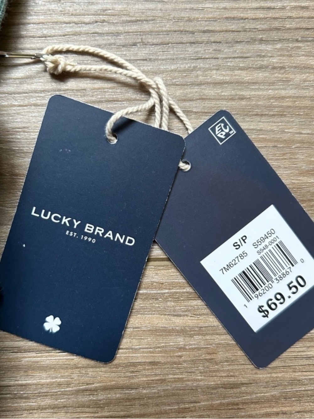 Lucky Brand | Weekend Slub Jersey Hoodie in Washed out Green (Small) - Picture 6 of 13